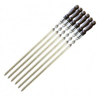 Шампур для люля-кебаб Gorillas BBQ Куля SKK98 50 см 6 шт (5482) Шампур для люля-кебаб Gorillas BBQ Куля SKK98 50 см 6 шт (5482)