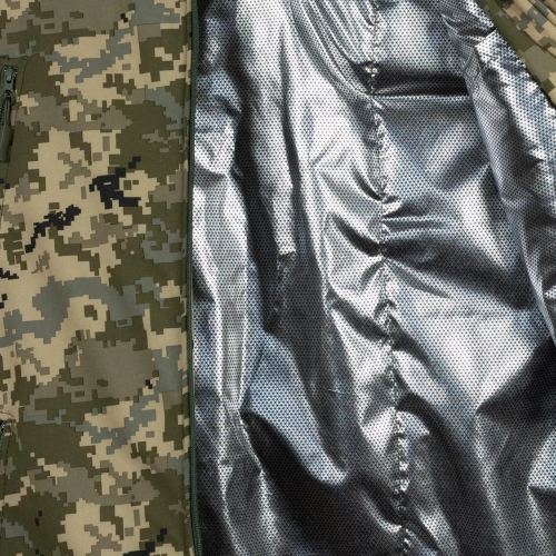 Куртка чоловіча No Brand SoftShell Max-Heat ММ-14 Камуфляж L (2047882968) Куртка чоловіча No Brand SoftShell Max-Heat ММ-14 Камуфляж L (2047882968)