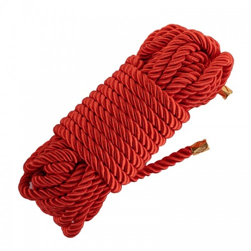 Мотузка для шибарі LOCKINK SEVANDA Shibari Pratice Rope Red, 8 метрів