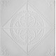 Самоклеюча декоративна 3D панель Loft-Expert білий кристал 700x700x5 мм