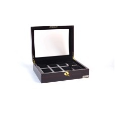 Скринька для зберігання годинників Salvadore WB/3034/EB 29,5х23,5х10 см Коричнево-чорний