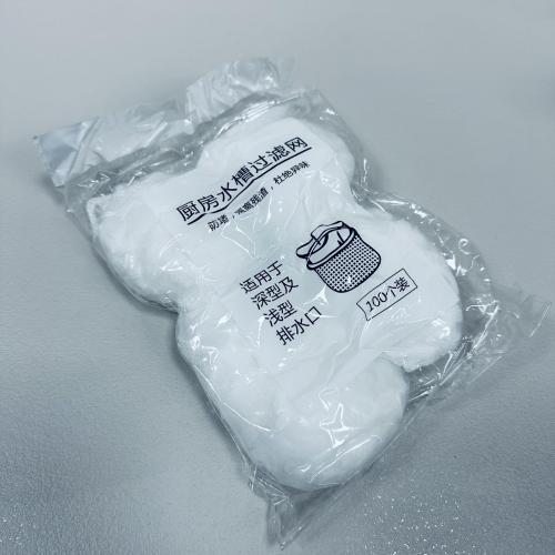 Фільтр одноразовий для кухонної раковини Stenson R94294 100 шт Білий (23372)