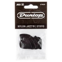 Медіатори Dunlop 47P3S Jazz III Stiffo Player's Pack (6 шт.) Медіатори Dunlop 47P3S Jazz III Stiffo Player's Pack (6 шт.)