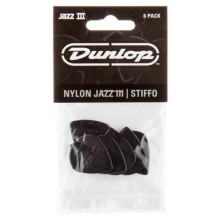 Медіатори Dunlop 47P3S Jazz III Stiffo Player's Pack (6 шт.)