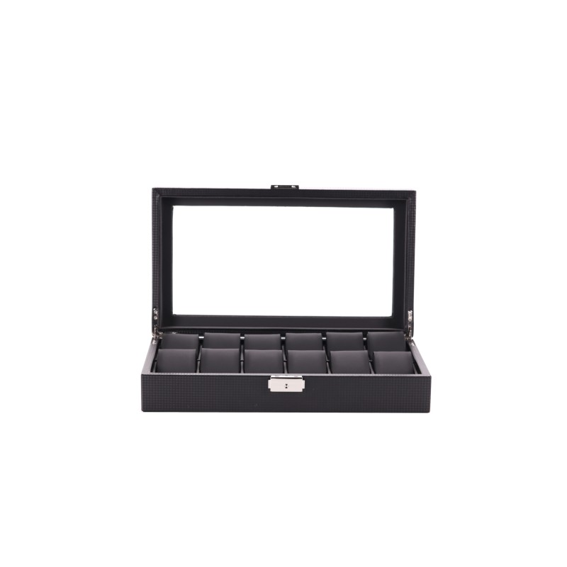 Шкатулка для зберігання годинників Craft 12PU.CRB.BL Чорний
