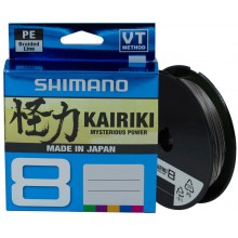 Шнур Shimano Kairiki 8 PE Steel Gray 150м 0.06мм 5.3кг/12lb (2266-97-08)