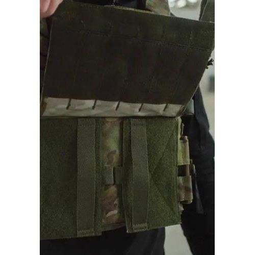 Плитоноска без плит з підсумками No Brand Molle One Size Мультикам (1833928576) Плитоноска без плит з підсумками No Brand Molle One Size Мультикам (1833928576)