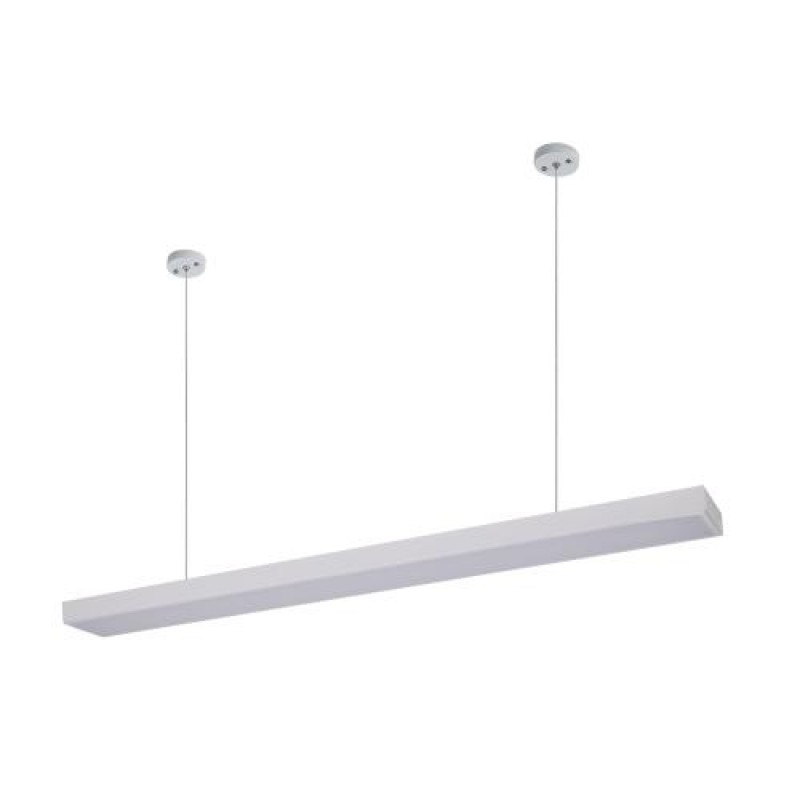 Світильник лінійний Lightwell LW-LINE-WIDE-36W-W 6500K 120x20x5.5 см Білий (303132)