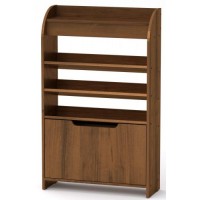 Тумба для взуття з відкритими полицями Компанит ТО 14 70х25х114,2 см горіх Тумба для взуття з відкритими полицями Компанит ТО 14 70х25х114,2 см горіх