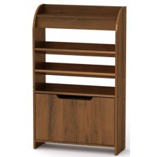 Тумба для взуття з відкритими полицями Компанит ТО 14 70х25х114,2 см горіх