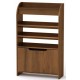 Тумба для взуття з відкритими полицями Компанит ТО 14 70х25х114,2 см горіх