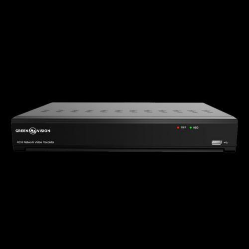 IP відеореєстратор 4-канальний 8MP NVR GreenVision GV-N-I015/04 IP відеореєстратор 4-канальний 8MP NVR GreenVision GV-N-I015/04