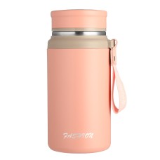 Термос з датчиком температури та ситечком YIWU Fashion 700 мл Рожевий (HP-14-20P)