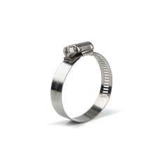 Хомут черв'ячний Polax з нержавіючої сталі 