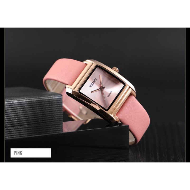 Годинник жіночий класичний Skmei 1432 Рожевий