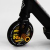 Самокат трюковий Best Scooter Hop Pro HIC-система пеги алюмінієвий диск та дека колеса PU Black (115638)