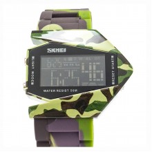 Годинник Skmei 0817 Green Camouflage BOX (0817BOXGC)