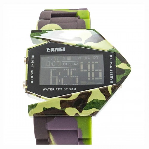 Годинник Skmei 0817 Green Camouflage BOX (0817BOXGC)