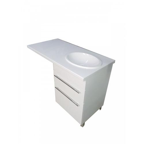 Тумба під пральну машинку Mikola-M з умивальником МДФ 150 см