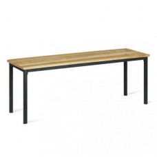 Обідня лава в стилі Loft NS-1089 480x1300x320 мм Черный