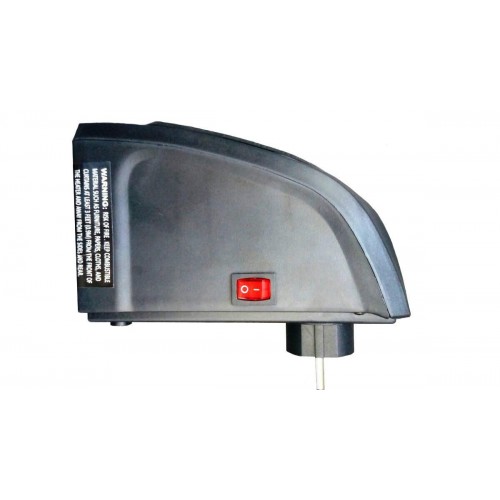 Портативний міні-обігрівач Rovus Handy Heater 400 Вт, 2 режими обдування, термостат Чорний (46-891713297)