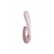 Смарт вібратор-кролик із підігрівом Satisfyer Heat Wave Mauve (мя'та упаковка!!!)