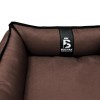 Лежак ліжко для собак та котів EGO Bosyak Waterproof XS 50х45 Коричневий (спальне місце для собак та котів)