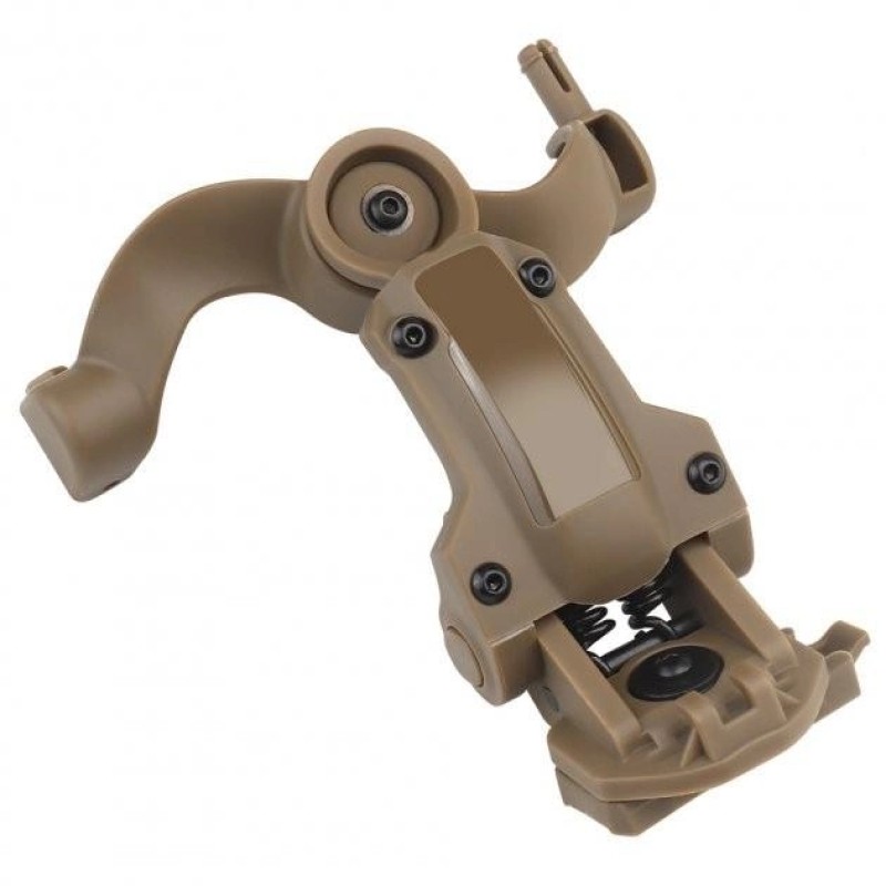 Тактичні навушники на шолом Walkers Razor + кріплення OPS Core Чебурашки Койот