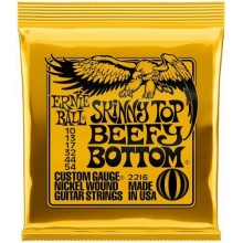 Струни для електрогітари Ernie Ball 2216 Skinny Top Beefy Bottom Nickel Wound 10/54