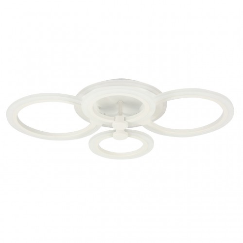 Стельова LED люстра Sunlight 5333/2+2 R білий