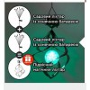 Набір фонарів для саду №7 UKC 35х15 см Срібний (id_1327)
