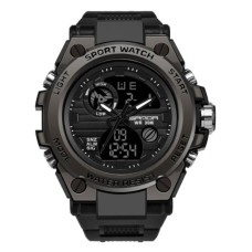 Наручний годинник чоловічий Sanda Tattoo Чорний (2000)