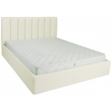 Ліжко Двоспальне Richman Санам 160 х 190 см Флай 2200 A1 З підйомним механізмом та нішкою для білизни Біле