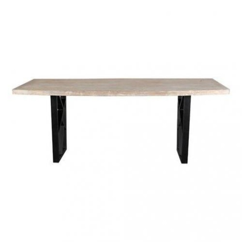 Обідній стіл у стилі Loft NS-1230 780x1200x750 мм Черный