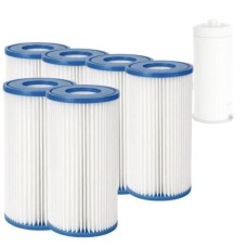 Змінний картридж для фільтру насоса Intex 29000-6 тип «А» 6 шт, 20 х 10.7 см