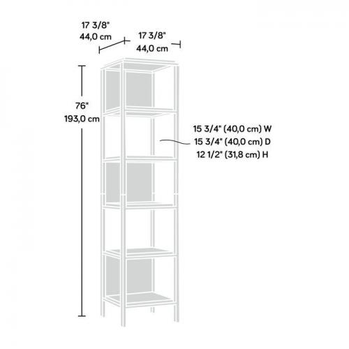 Стелаж GoodsMetall у стилі Лофт 1900х450х450 СТЖ1169 Стелаж GoodsMetall у стилі Лофт 1900х450х450 СТЖ1169