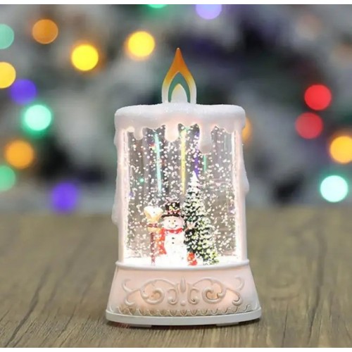 Ночник на батарейках Xmas Свічка WDL 23005C 3577 12 см