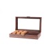 Шкатулка для зберігання годинників та окуляр Craft 6WPU.3SGL.ANTQ Коричневий