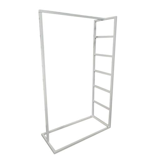 Стійка для одягу GoodsMetall у стилі Лофт 1700х1000х450мм ВШ129 Стійка для одягу GoodsMetall у стилі Лофт 1700х1000х450мм ВШ129