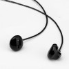 Дротові навушники вкладиші з мікрофоном Recci REW-E01 Listener 3.5 mm 1.2 m Black