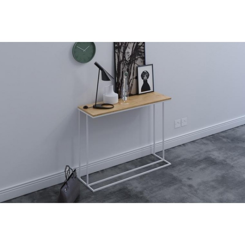 Консоль для дому в стилі Loft NS-398 850x1100x350 мм Черный