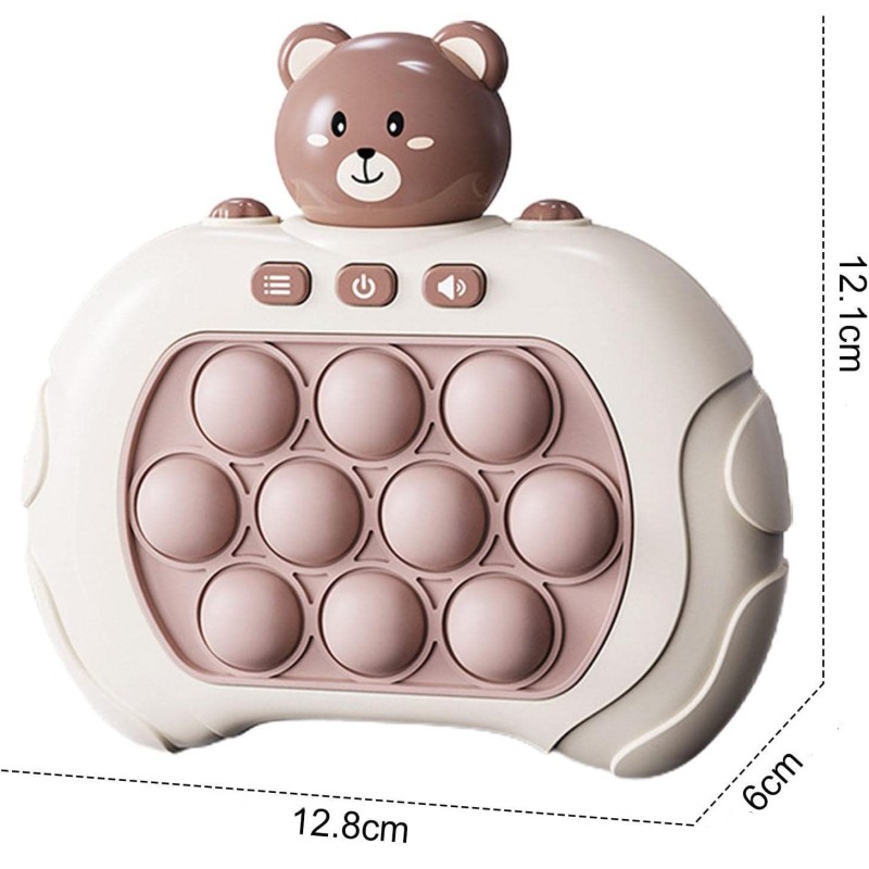 Електронна приставка консоль Pop It Quick Push Game Bear