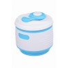 Складана силіконова склянка з кришкою Collapsible 350 мл SKY