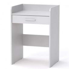 Туалетний столик Компанит Трюмо 10 без дзеркала 60х48х85 см Альба білий