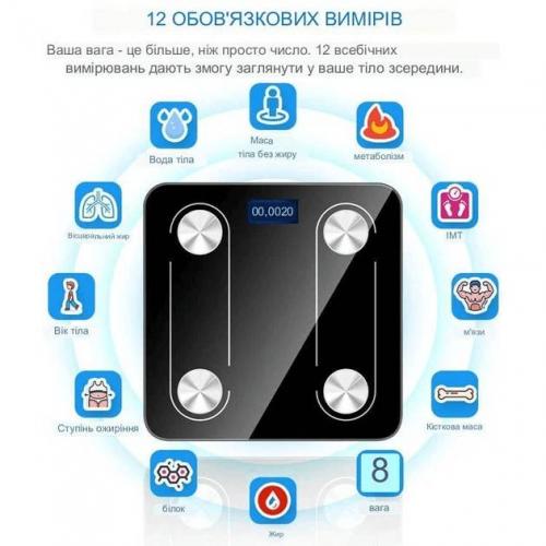 Смарт-ваги Inspire Scale one TZC005 Black Смарт-ваги Inspire Scale one TZC005 Black