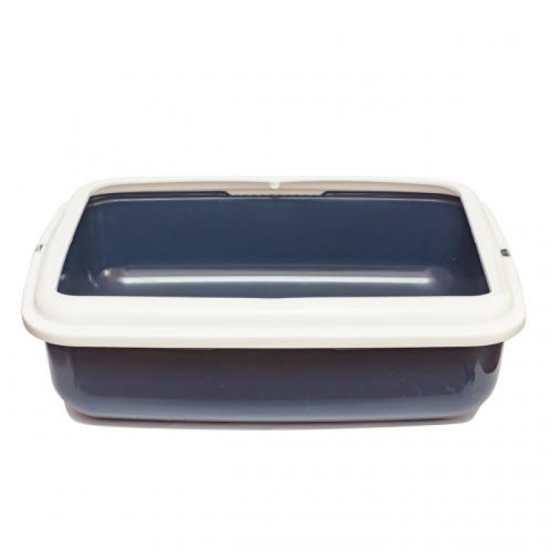 Лоток для домашніх тварин великий Georplast 50х40х14,5 см Рожевий 10546