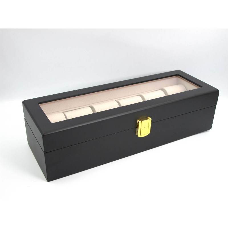 Шкатулка для зберігання годинників Craft 6WB.LID.MAT Чорний