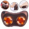 Масажна подушка в автомобіль MASSAGE pillow для спини та шиї з інфрачервоним підігрівом MS (1756374572)