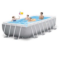 Каркасний басейн Intex 26790-0, 400 x 200 x 122 см (чаша, каркас)