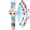 Дитячий наручний годинник Takara Tomy Ельза Frozen Різнокольоровий (385978104)